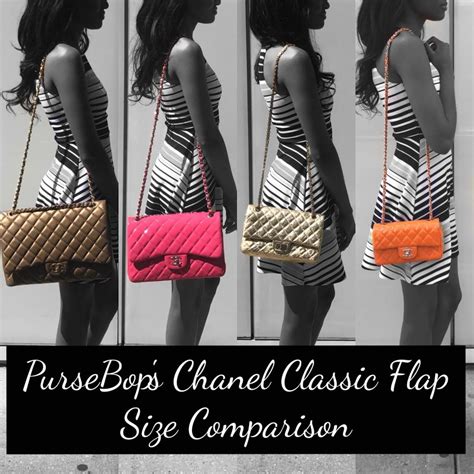 chanel medium flap bag size cm